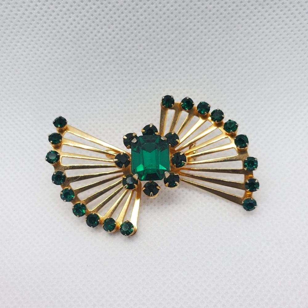 Vintage Coro Bow Brooch